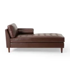 Malinta Contemporary Tufted Upholstered Chaise Lounge - Christopher Knight Home -Baxton Studio Sale Shop GUEST 604e5be4 0c64 43b8 8050 7437112af8ac