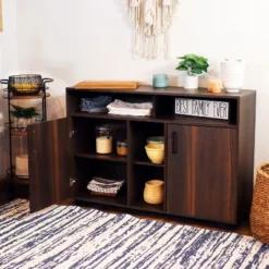 Sunnydaze Decor Sunnydaze Indoor Anthony Sideboard Storage Buffet Cabinet With Shelves - 48.5" 13 Sunnydaze Decor Sunnydaze Indoor Anthony Sideboard Storage Buffet Cabinet With Shelves - 48.5" -Baxton Studio Sale Shop GUEST 60c02a47 6a5c 451c b634 9b99cb6ca558