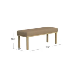 Oslo Bench - HomePop -Baxton Studio Sale Shop GUEST 62cb4771 da6e 4f58 b30f b7814531ebdd