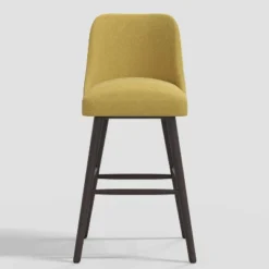 Geller Modern Textured Linen Counter Height Barstool - Threshold™ -Baxton Studio Sale Shop GUEST 62f28111 6cb9 4bde b521 eecc4d77b664