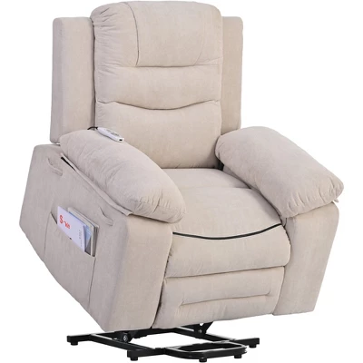 Electric Lift Recliner With Adjustable Massage, Heating Function, Infinity Positions And Side Pockets - ModernLuxe 7 Electric Lift Recliner With Adjustable Massage, Heating Function, Infinity Positions And Side Pockets - ModernLuxe - Image 7