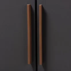 7 Shelf Wardrobe Rikke Two-Tone Wood Storage Cabinet Brown - Baxton Studio -Baxton Studio Sale Shop GUEST 63c6d8de 74b5 4e1f b07c 84fa8614c570