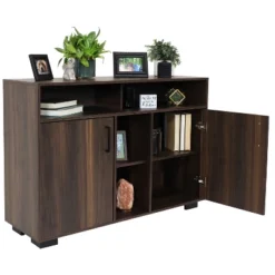 Sunnydaze Decor Sunnydaze Indoor Anthony Sideboard Storage Buffet Cabinet With Shelves - 48.5" 21 Sunnydaze Decor Sunnydaze Indoor Anthony Sideboard Storage Buffet Cabinet With Shelves - 48.5" -Baxton Studio Sale Shop GUEST 63e2eb89 008e 449a bbc2 6a9dd508c3d5