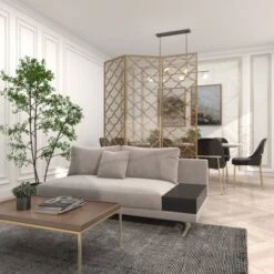 Modern Metal Filigree Room Divider Screen Gold - Olivia & May -Baxton Studio Sale Shop GUEST 6416d6a8 8689 4e9c aa43 8cd8dd9d7343