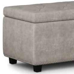 48" Springfield Storage Ottoman - Wyndenhall -Baxton Studio Sale Shop GUEST 64a11f57 1aa3 4301 a6d4 7aaa05a3742c