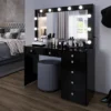 Kate Lighted Makeup Vanity - Boahaus