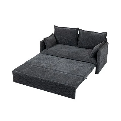 Sleeper Sofa,Corduroy Convertible Sleeper Sofa With USB Charging Ports And Pillows,Convertible Sofa Bed,Sleeper Sofa For Living Room-Cuddlewood 5 Sleeper Sofa,Corduroy Convertible Sleeper Sofa With USB Charging Ports And Pillows,Convertible Sofa Bed,Sleeper Sofa For Living Room-Cuddlewood - Image 5
