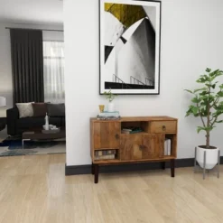 Modern Mango Wood Buffet Brown - Olivia & May -Baxton Studio Sale Shop GUEST 661cf3b1 c9f4 4cbc 9477 90cc19922df5