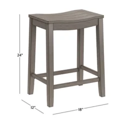 Fiddler Backless 24" NonSwivel Counter Height Barstool Aged Gray - Hillsdale Furniture 19 Fiddler Backless 24" NonSwivel Counter Height Barstool Aged Gray - Hillsdale Furniture -Baxton Studio Sale Shop GUEST 66c7a885 f88a 4259 a0bf 16afad3496c7