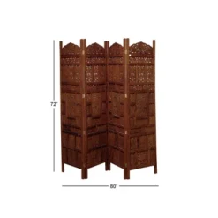Traditional Wood Room Divider Screen Red - Olivia & May -Baxton Studio Sale Shop GUEST 66ee46fa ab3d 4735 a82c e76c7a38f7e3