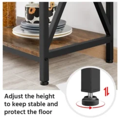 Yaheetech 5-Tier Kitchen Baker's Rack Utility Storage Shelf With 5 Shelves & Adjustable Feet 10 Yaheetech 5-Tier Kitchen Baker's Rack Utility Storage Shelf With 5 Shelves & Adjustable Feet -Baxton Studio Sale Shop GUEST 670275b2 7efc 447e baca d9a886a8c1f9