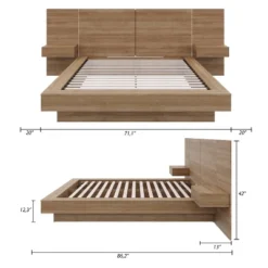 Nexera 4pc Queen Napa Bedroom Set -Baxton Studio Sale Shop GUEST 67802596 1add 443d 8626 a1594a0837e8