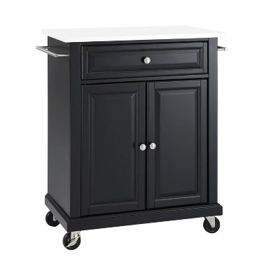 Compact Granite Top Kitchen Cart - Crosley 3 Compact Granite Top Kitchen Cart - Crosley - Image 3