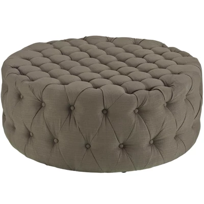 Amour Upholstered Fabric Ottoman - Modway 7 Amour Upholstered Fabric Ottoman - Modway - Image 7
