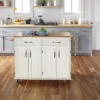 Dolly Madison White Kitchen Cart White - Home Styles