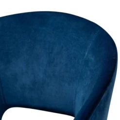 Vianne Velvet Upholstered Metal Dining Chair Navy Blue/Gold - Baxton Studio -Baxton Studio Sale Shop GUEST 68125341 9165 4002 91e9 c242328c1633