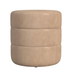 Round Upholstered Ottoman - HomePop 23 Round Upholstered Ottoman - HomePop -Baxton Studio Sale Shop GUEST 68ca8c73 bdbc 43b3 8015 0248b1df49d8