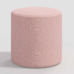 Round Thalia Ottoman Linen - Skyline Furniture -Baxton Studio Sale Shop GUEST 6933fc99 849d 43e4 9e89 2002b0e10086