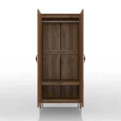 Andreasson Wardrobe Closet Distressed Walnut - HOMES: Inside + Out -Baxton Studio Sale Shop GUEST 6ae058c1 9ba5 4e5e a3de 61f40c673fc6