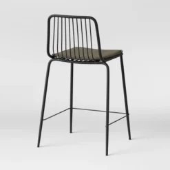 Set Of 2 Sodra Rounded Seat Wire Counter Height Barstool Black - Threshold™ 8 Set Of 2 Sodra Rounded Seat Wire Counter Height Barstool Black - Threshold™ -Baxton Studio Sale Shop GUEST 6b7f294e b01b 43f7 ab3c d0ae1779d18d