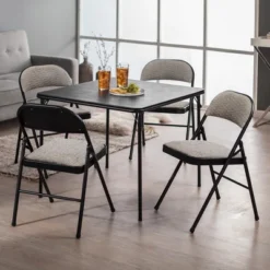 MECO 4-Pack Of Sudden Comfort Deluxe Fabric Padded Folding Dinning Chairs With 16 X 16 Inch Seat And Non Marring Leg Caps 12 MECO 4-Pack Of Sudden Comfort Deluxe Fabric Padded Folding Dinning Chairs With 16 X 16 Inch Seat And Non Marring Leg Caps -Baxton Studio Sale Shop GUEST 6b94008e 8928 4d88 afe1 a26c7a1a2ea1