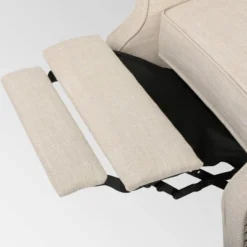 Set Of 2 Walter Contemporary Tufted Fabric Press-Back Recliners Beige - Christopher Knight Home -Baxton Studio Sale Shop GUEST 6bb0d3ce c908 4210 8175 5b730b997919