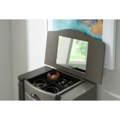 Sedalia Jewelry Armoire Gray - Powell Company -Baxton Studio Sale Shop GUEST 6c1bfca2 af72 42b8 a2b9 c8f419fff484