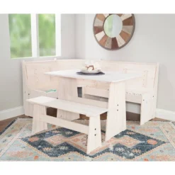 Whatley Corner Nook Dining Set - Linon -Baxton Studio Sale Shop GUEST 6c1dafd7 4670 42ea 8bed bf82ef561762