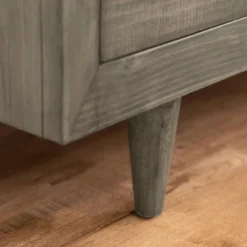 6pc Aurora Mid-Century Gray Bedroom Set With Upholstered Bed - Abbyson Living -Baxton Studio Sale Shop GUEST 6c675320 e665 458f 8689 4e3a7fb0b9a4