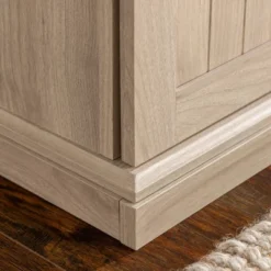 48" Transitional Sliding Door Wood And Metal Bench - Saracina Home -Baxton Studio Sale Shop GUEST 6d3989b7 c7af 496d 8b47 0120b9b89ccc