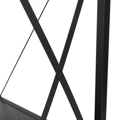 Modern Industry Metal/Wooden Console Table - Glitzhome 5 Modern Industry Metal/Wooden Console Table - Glitzhome - Image 5