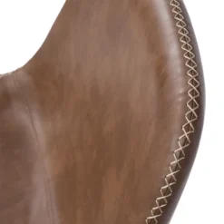 26" Edmund Upholstered Faux Leather Counter Height Stool (Set Of 2) -The Pop Maison -Baxton Studio Sale Shop GUEST 6e415412 34d3 4d87 bfe3 e99e9942ffc5