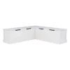 Tobin Backless Corner Breakfast Nook - Linon