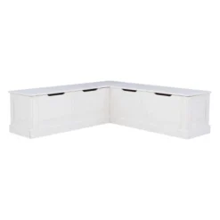 Tobin Backless Corner Breakfast Nook - Linon