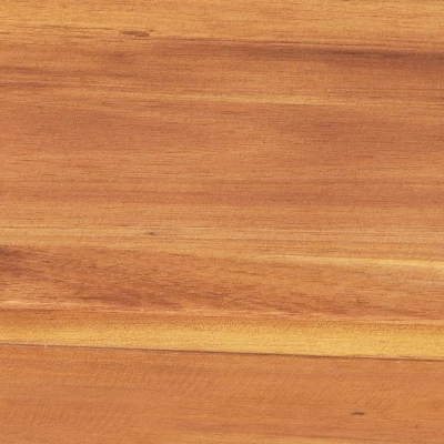 Merrick Lane 24 Inch Square Solid Acacia Wood Portable Folding Patio Bistro Table For Indoor/Outdoor Use In Natural Finish 9 Merrick Lane 24 Inch Square Solid Acacia Wood Portable Folding Patio Bistro Table For Indoor/Outdoor Use In Natural Finish - Image 9