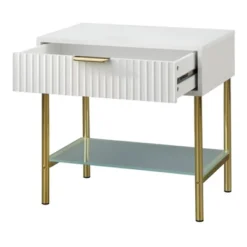 Valen Channel Front End Table With Drawer - Lifestorey -Baxton Studio Sale Shop GUEST 7071fb69 0342 4920 a427 f78851464b0f