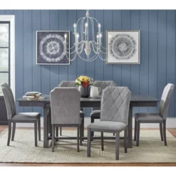 Riga Extendable Dining Table Gray - Buylateral 10 Riga Extendable Dining Table Gray - Buylateral -Baxton Studio Sale Shop GUEST 7097bc80 71a6 4561 9923 48a8a9475a67