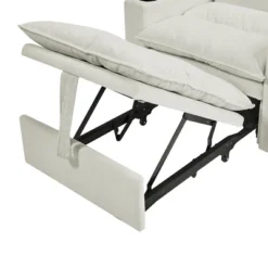 Velvet Convertible 3-in-1 Adjustable Sleeper Sofa Chair With Pullout Bed And Cup Holder 15 Velvet Convertible 3-in-1 Adjustable Sleeper Sofa Chair With Pullout Bed And Cup Holder -Baxton Studio Sale Shop GUEST 70dc41a1 8dc3 4010 9f5b 23cf4f3a8166