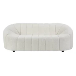 83" Osmash Sofa White Teddy Sherpa - Acme Furniture -Baxton Studio Sale Shop GUEST 71064bda 3823 4975 9310 54f53cfb8f3b