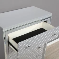 6pc Tenaya Bedroom Set Silver/Gray - HOMES: Inside + Out -Baxton Studio Sale Shop GUEST 7182d5fb ff26 438c 83eb a80a27009da1