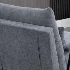 HOMCOM Accent Chair With Ottoman, Reclining Comfy Chair With Adjustable Backrest, Steel Frame And Pillow For Living Room, Bedroom -Baxton Studio Sale Shop GUEST 71db9b27 5f45 4011 9a15 4ed7715ebaec