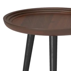 Joellla Round Side Table Cognac - WyndenHall -Baxton Studio Sale Shop GUEST 72427860 b598 4aa8 9362 29e485c01391