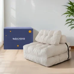 MAXYOYO Corduroy Folding Sofa Bed, Convertible Sleeper Chair With Pillow Foldable Mattress With Back Support 24 MAXYOYO Corduroy Folding Sofa Bed, Convertible Sleeper Chair With Pillow Foldable Mattress With Back Support -Baxton Studio Sale Shop GUEST 724f49b2 112f 4a0a 8d72 f78c256d8816