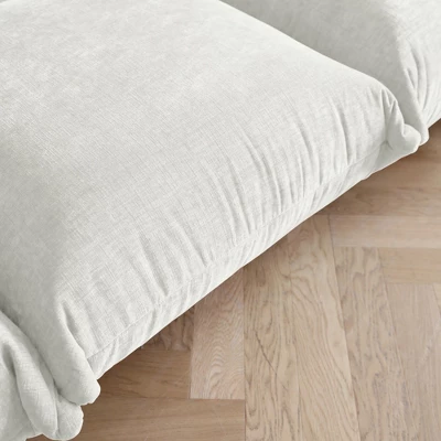 Modular Sectional Sofa,Lovesofa Couch, 77.16inch Minimalist Convertible Sofa Couch, Modern Chenilleyarn 2 Seater Living Room Sofa Sets 4 Modular Sectional Sofa,Lovesofa Couch, 77.16inch Minimalist Convertible Sofa Couch, Modern Chenilleyarn 2 Seater Living Room Sofa Sets - Image 4