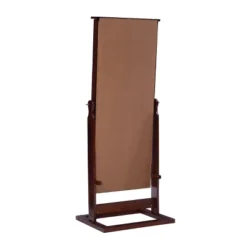 Chiara Cheval Mirror/Jewelry Wardrobe Walnut - Powell Company -Baxton Studio Sale Shop GUEST 72a5087d 46c0 4136 9fb9 e872a4d6845e