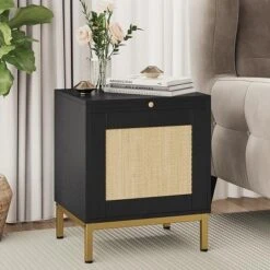Rattan NightStand -Baxton Studio Sale Shop GUEST 72c4b4f7 ec2d 43ad aeba 7383e79d4db4