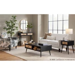 Bora Bora End Table - LumiSource -Baxton Studio Sale Shop GUEST 7366f5b3 a21f 4ea7 8fee 1c0189a870fa