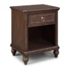 Queen Southport Bed Nightstand Dresser And Mirror Dark Aged Oak - Home Styles