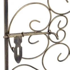 HOMCOM 45 Bottle Wrought Iron Wine Rack Jail With Lock - Antique Bronze 9 HOMCOM 45 Bottle Wrought Iron Wine Rack Jail With Lock - Antique Bronze -Baxton Studio Sale Shop GUEST 739802b4 5837 4865 ad18 4d6817e30d28