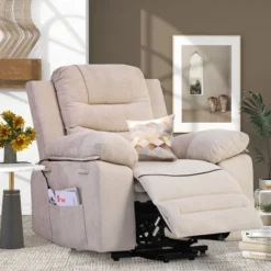 Electric Lift Recliner With Adjustable Massage, Heating Function, Infinity Positions And Side Pockets - ModernLuxe 24 Electric Lift Recliner With Adjustable Massage, Heating Function, Infinity Positions And Side Pockets - ModernLuxe -Baxton Studio Sale Shop GUEST 7422f273 655c 4807 8498 fb54f070cf60